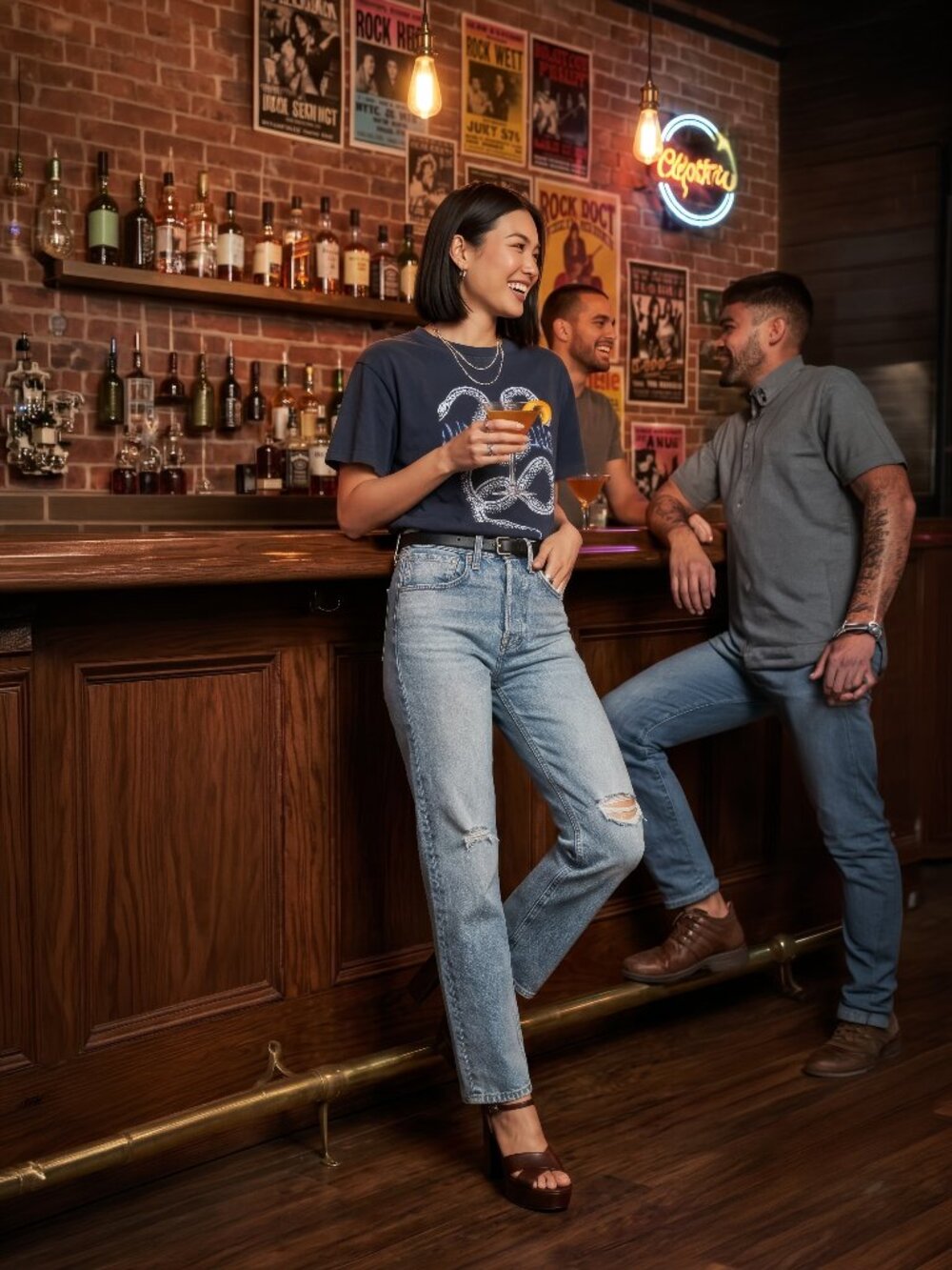 Rag & Bone Maya High Rise Straight Leg Jeans 26 Orian Dark Wash WDDI9H264519OR - Picture 13 of 13